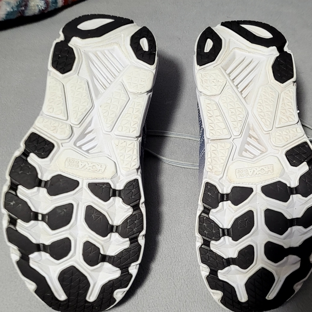 Women’s hokas size 9, Gray and Blue, Mauve Insoles. - Picture 5 of 5
